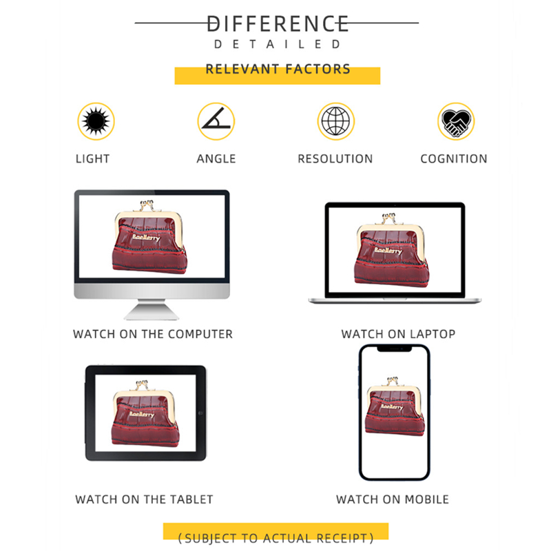 Baellerry New Coin Purse Glossy Crocodile Wallet Metal Clip Buckle Coin Purse_voghion.com
