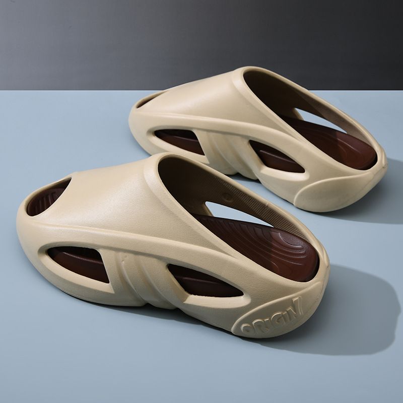 Nuovo tipo di scarpe estive da uomo con una parola trascinata, resistenti all'usura, antiscivolo e antiodore, in EVA fresco, con fondo spesso e altezza rialzata_voghion.com