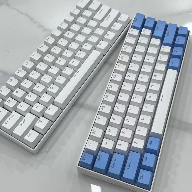 CyberGear Kabelgebundene Tastatur mit 87 Tasten für Gaming und E-Sport mit RGB-Beleuchtung, mechanischen Werksschaltern und exklusivem Cross-Border-Vertrag._voghion.com