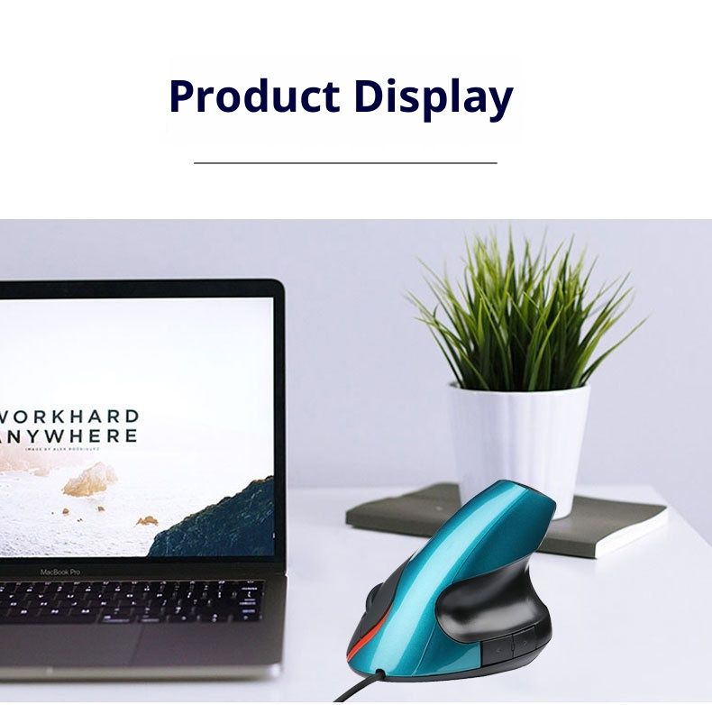 Digitex Digitex Rechargeable Vertical Wireless Mechanical Computer Laptop Gaming Office Infinite Bluetooth Mouse Wholesale_voghion.com