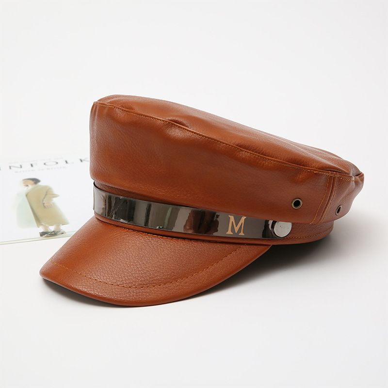 Autumn Winter Female Celebrity Style Trendy Ins Versatile British Octagonal Korean Version Casual Spring Summer Thin_voghion.com