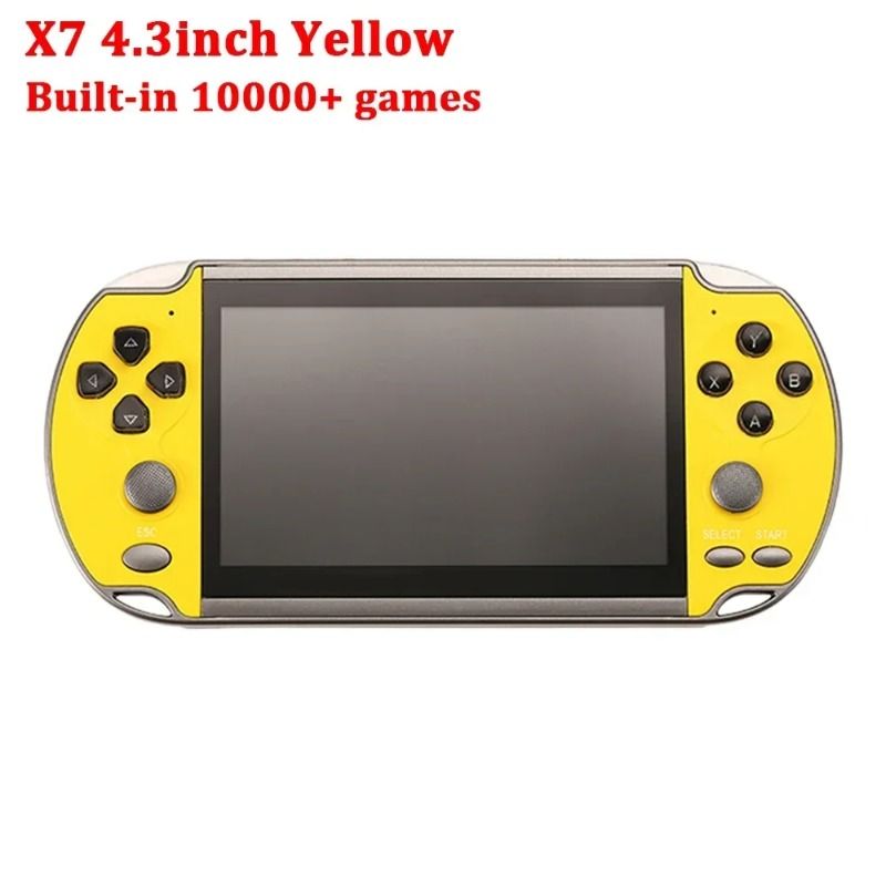 Portable Handheld Video Game Console 4.3/5.1/7.1 Inch HD Screen Game Player Built-in10000+ Classic Games_voghion.com