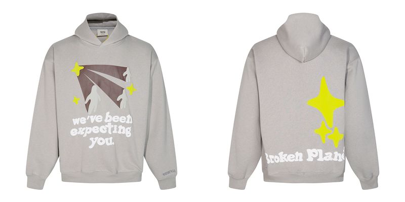 Felpa casual allentata High Street con cappuccio con stampa a sbuffo con lettera di marca alla moda foderata in pile_voghion.com