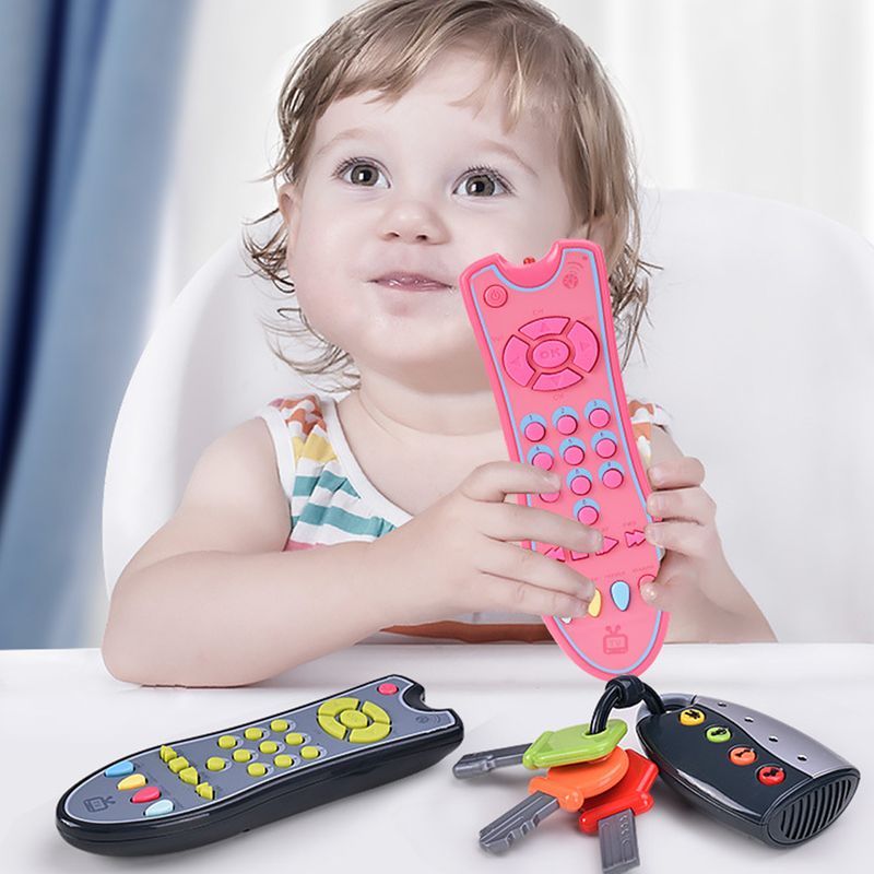 Emulated Remote Control Toy Kids Electric Not Included Remotes For Babies Plastic Baby Realistic Toddler_voghion.com