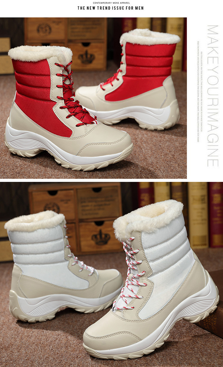 quality Boots Rabbit Hair Martin for Women in Winter Plush Thickened Large Cotton Chimney with Thick Soles Snow Short the Trend of_voghion.com