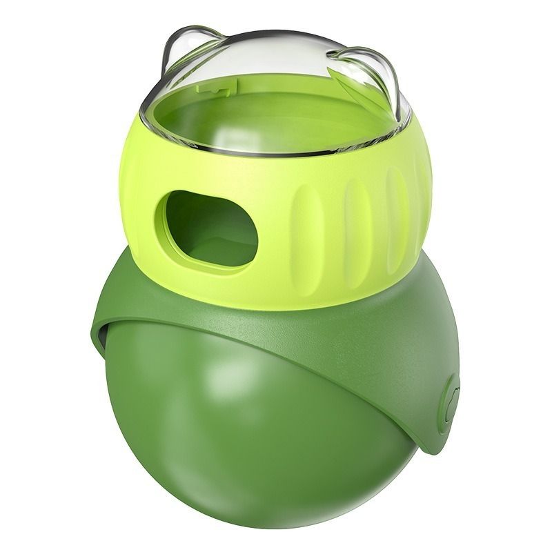 Interactive Toy For Cats, Cup With Perforated Food Ball, Owl, Cup, Shaking Toy, Slow Feeding, Protects Stomach, Pet By PawParty Store_voghion.com