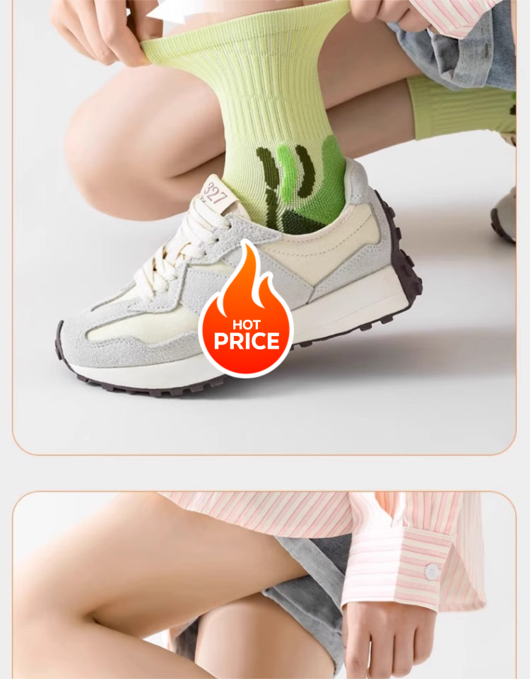 Women's Sports Spring And Autumn Mid-Calf Sweat-Absorbing Breathable Odor-Resistant Running Hiking Towel Bottom_voghion.com