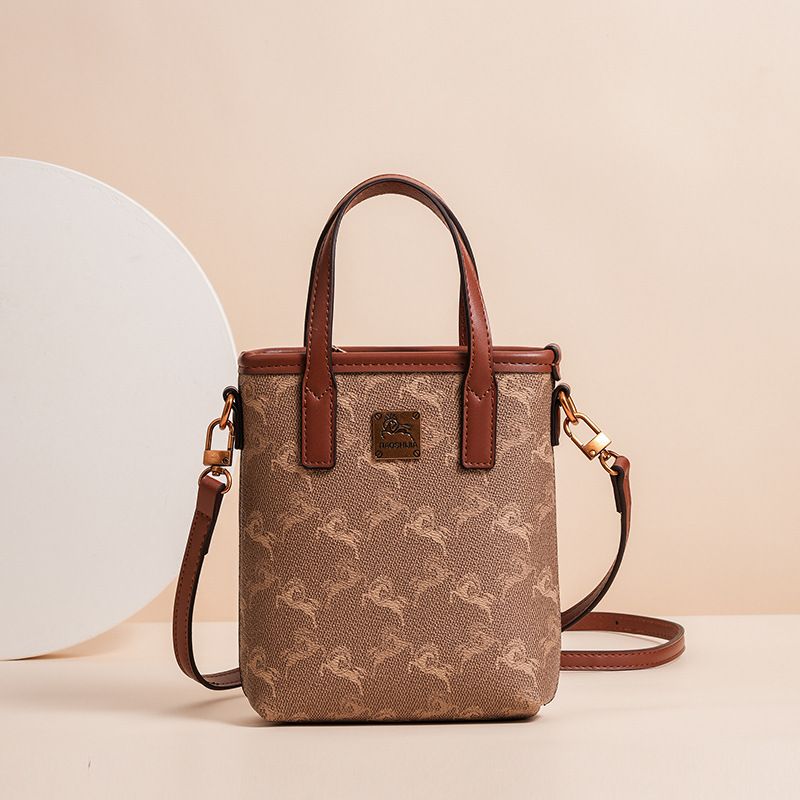 Borsa a tracolla singola versatile, nuova moda 2025, per donna, design di nicchia di alta qualità, stampata, piccola borsa per telefono_voghion.com