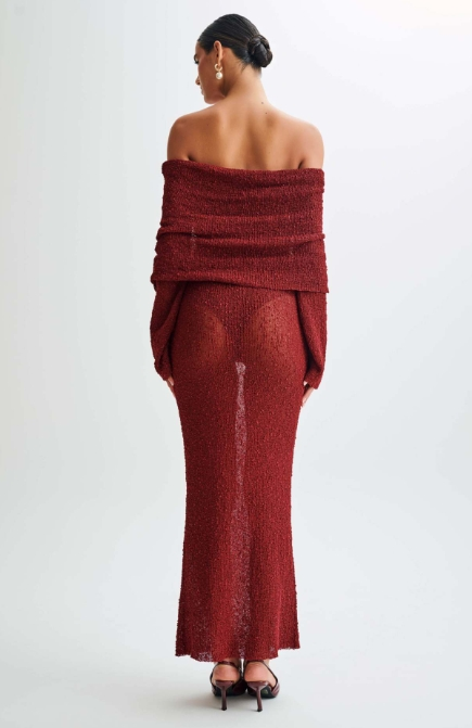 5 Farben europäischen und amerikanischen Stil Strand Urlaub sexy gestrickt ausgehöhlt A-Linie Hals langes Kleid Smock Sommer Mädchen_voghion.com