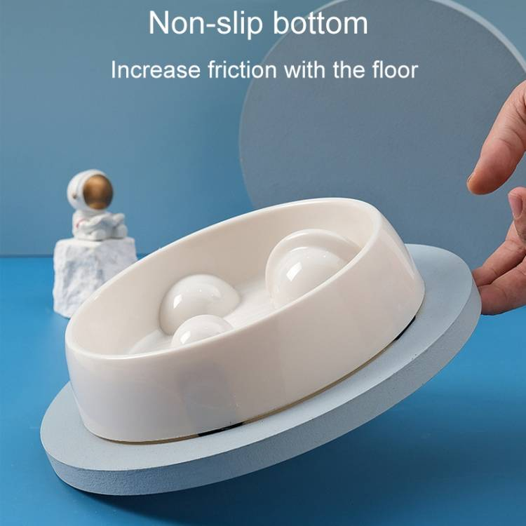 Planet Shape Pets Anti-Choking Slow Eating Bowl_voghion.com