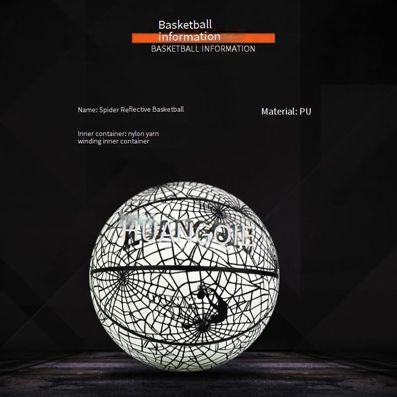 Street Glow Performance Basketball Size 7 - Professional Grade Night Play Ball With Enhanced Durability_voghion.com