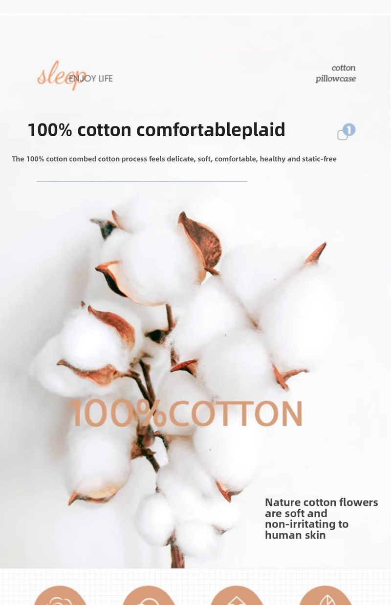 100% katoenen kussensloopset (1/2-pack) - Zachte, ademende hoes met leuke prints voor kinderen en tieners (48x74cm, 16 stijlen)_voghion.com