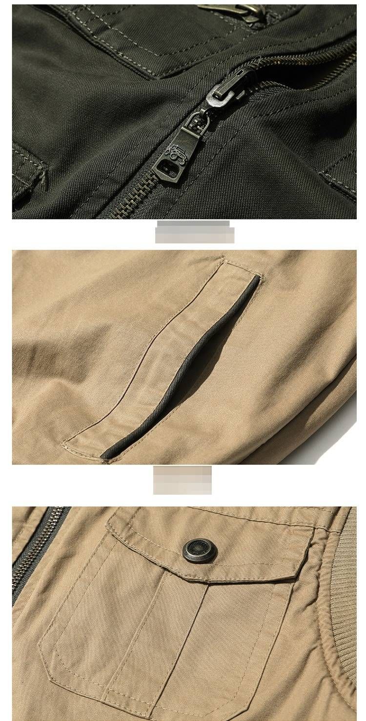 Plus Größe L-9XL Herbst Weste Männer Doppel Seiten Tragen Weste Männer Casual Baumwolle Stehen Kragen Ärmellose Jacke Männer Angeln Weste_voghion.com