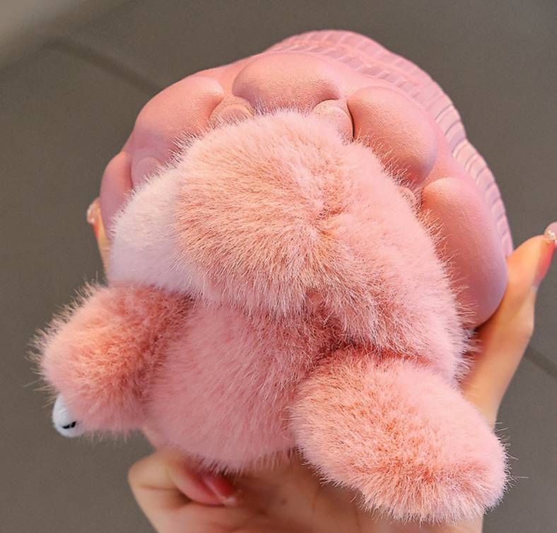 Mother & Kids Cotton Slippers Kids' Winter Slippers With Fleece Lining – Cozy Non-Slip House Shoes For Boys & Girls (Pink, Dusty Pink, Gray)_voghion.com