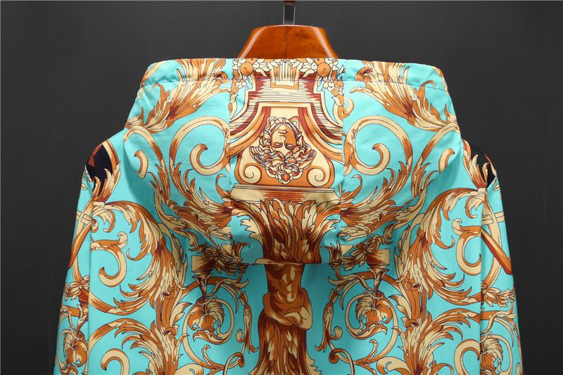 Man's clothing Jacket Men's spring and autumn coat men's cardigan fashion coat plus velvet warm trend_voghion.com