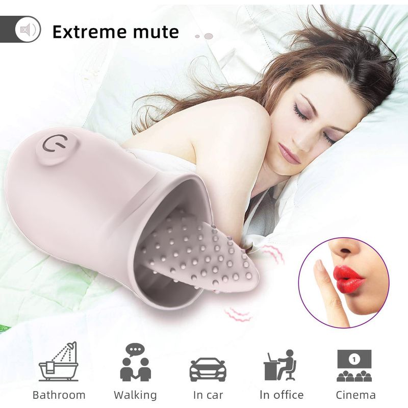 Tina Generation Second Tide Masturbazione femminile Leccatura Vibratore Honey Bean Lingua Giocattoli sessuali per adulti_voghion.com