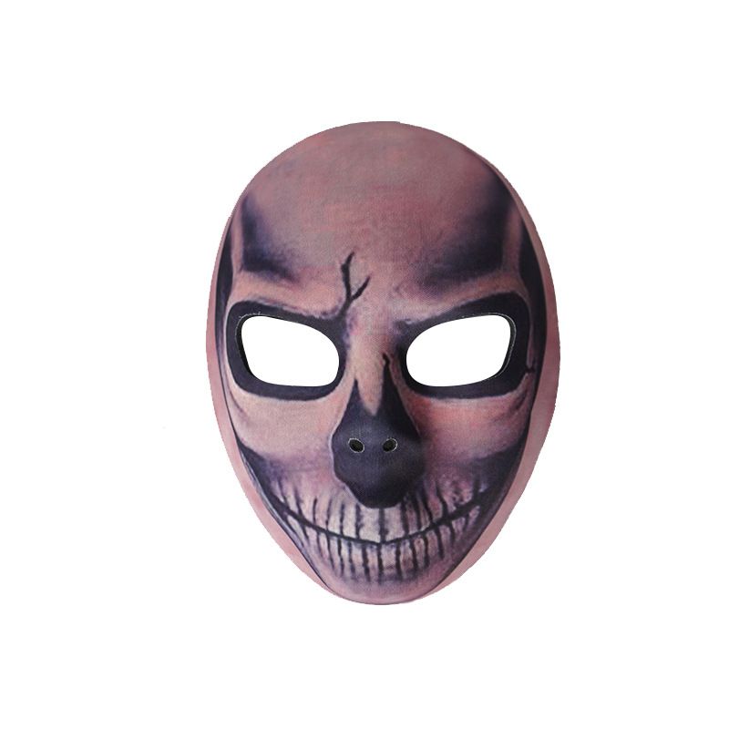 Maschera per il trucco di Halloween, trucco facile e veloce, ballo di fine anno, spettacolo teatrale, trucco spaventoso, maschera leggera, trucco abbinato_voghion.com