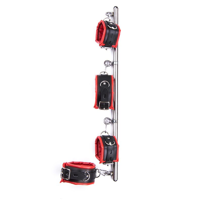 LuvBox SM Training Tools Legatura Schiava Femminile Restrizioni Manette Divaricatore per Gambe Telaio di Contenzione Giocattoli Sexy Accessori Sessuali Amore_voghion.com