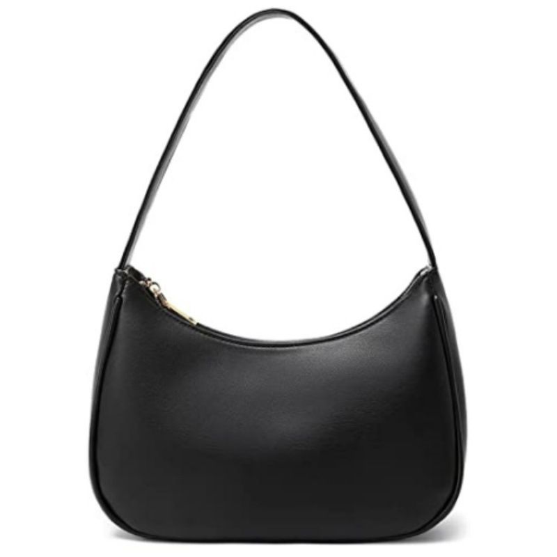 Borsa a tracolla baguette di alta qualità, borsa hobo carina, mini pochette con cerniera_voghion.com