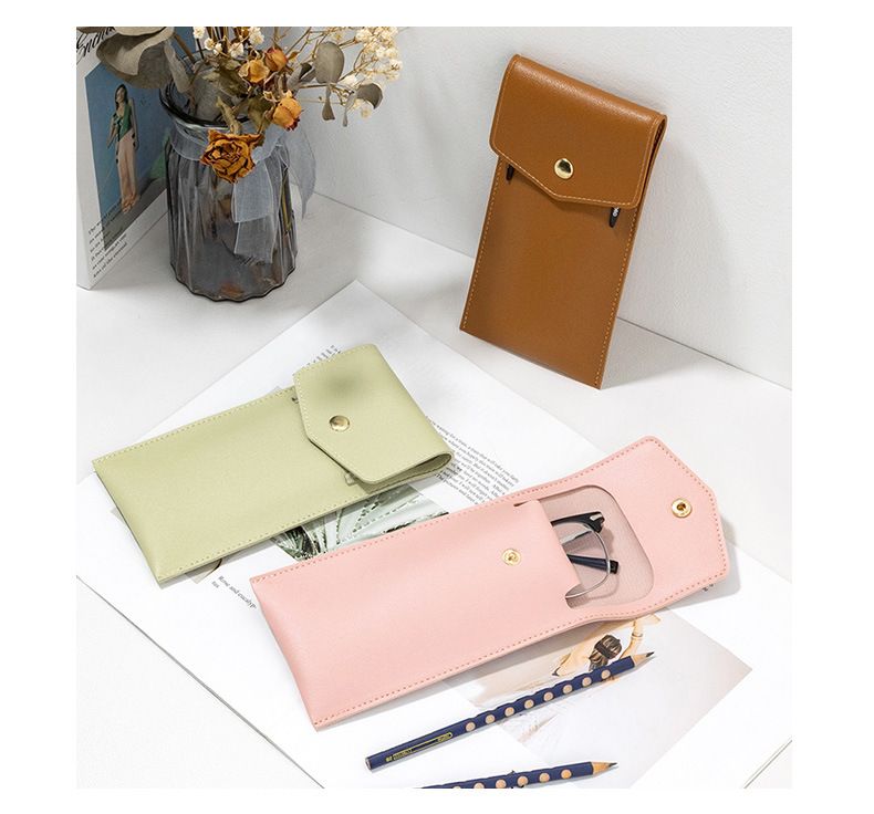 Trousse à crayons créative en cuir PU de grande capacité, sac de rangement personnalisé pour stylos de signature, sac de papeterie portable pour étudiant_voghion.com