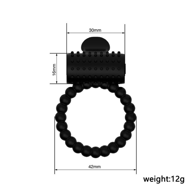 Anello vibrante in silicone con lecca-lingua, anello di serraggio, anello di bloccaggio, anello di ritardo, giocattoli sessuali per adulti_voghion.com