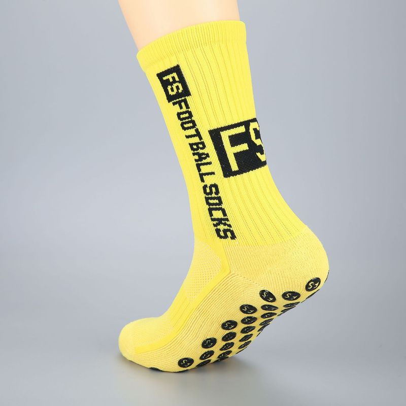Cross Border FOOTBALLSOCKS Najlepiej sprzedające się skarpetki do piłki nożnej z silikonowym spodem i antypoślizgowe, profesjonalne skarpetki sportowe do piłki nożnej_voghion.com