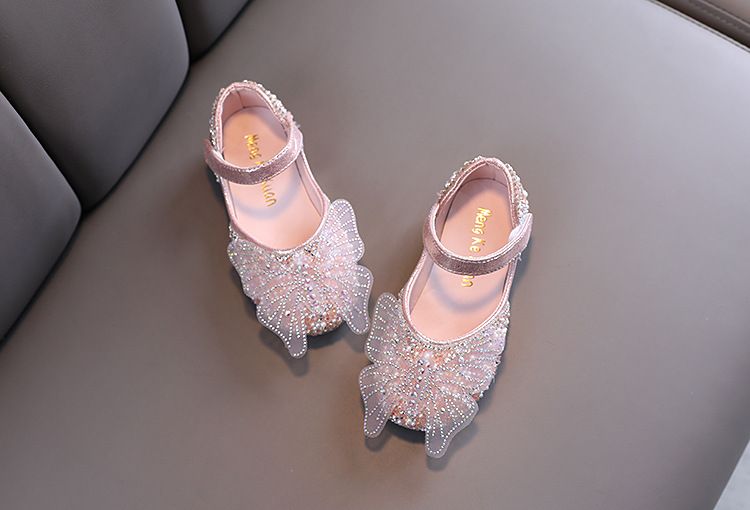 Mode Kleine Große Schleife Quadratischen Mund Dance Performance Schuhe Einzelnen Schuhe Kleine Leder Schuhe_voghion.com