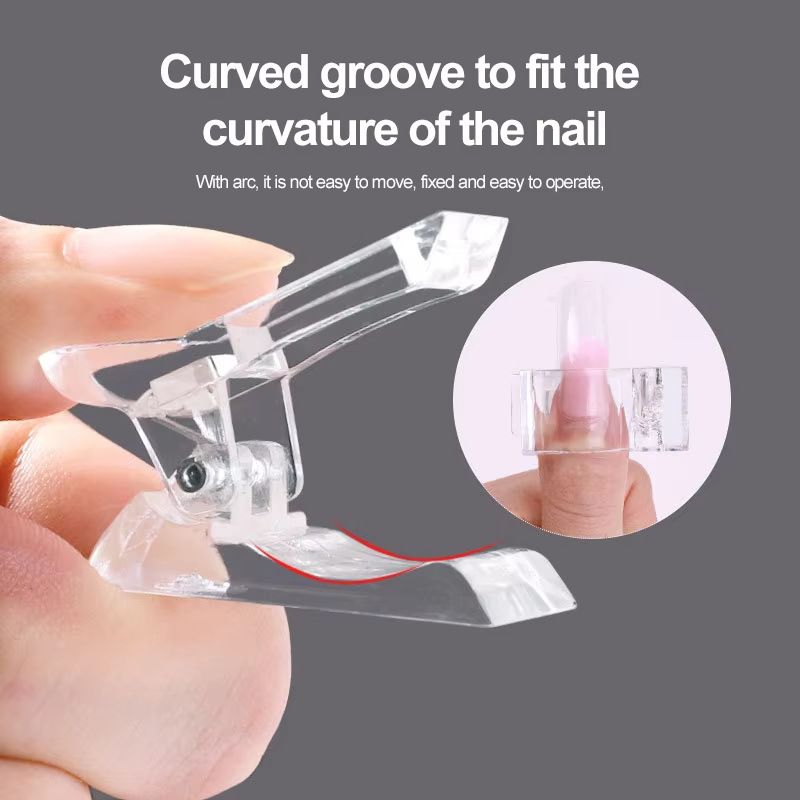 Direct Selection Art Nail Mold Crystal Extension Gel Quick Setting Clip_voghion.com