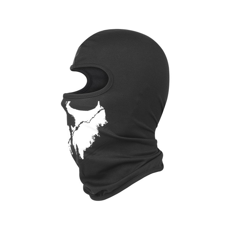 LazyZoom Ruidong Outdoor Spring Summer Cycling Motorcycle Helmet Liner Skull Print Headgear Mask_voghion.com