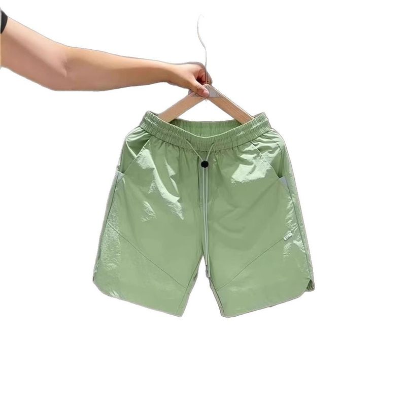 Pantaloncini da uomo estivi americani 2025, nuovi pantaloni a cinque quarti traspiranti, freschi, casual, a gamba dritta, versatili._voghion.com