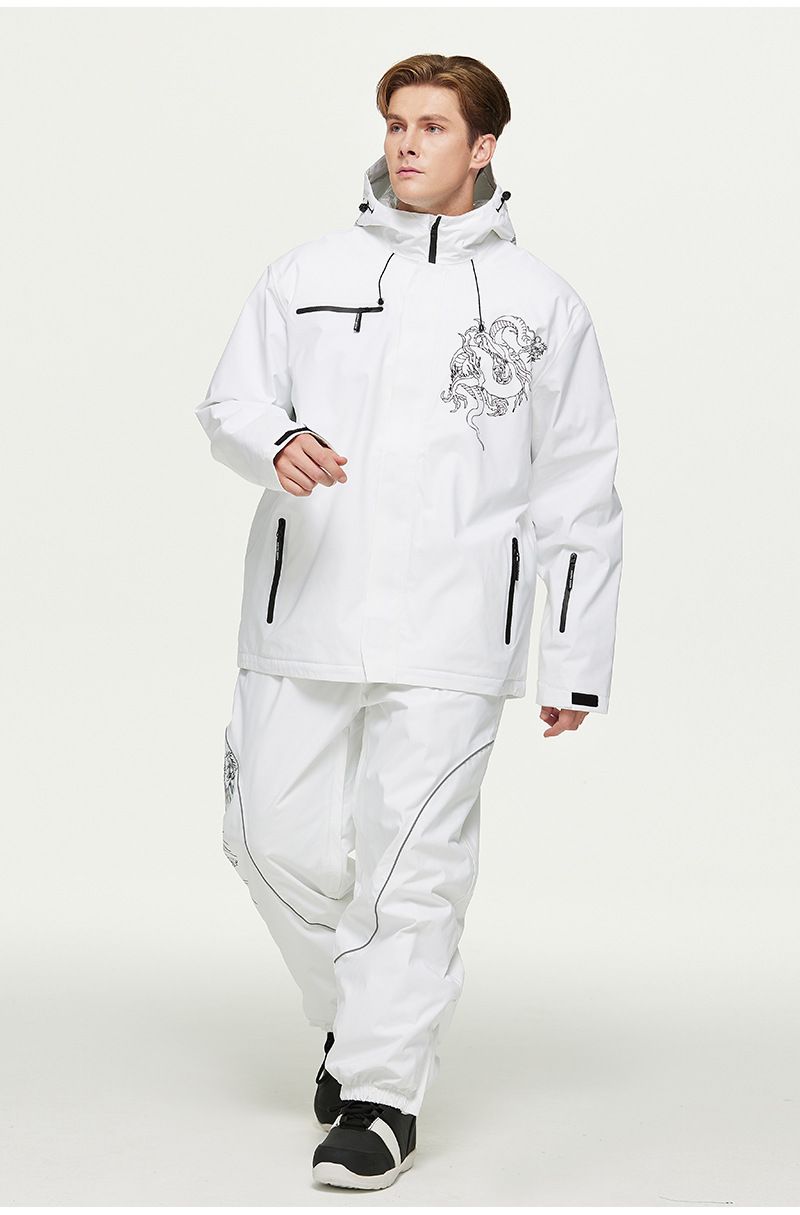 Giacca da sci invernale da uomo e da donna, antivento e impermeabile, per snowboard e neve, pantaloni, tuta da sci, nuovo modello_voghion.com