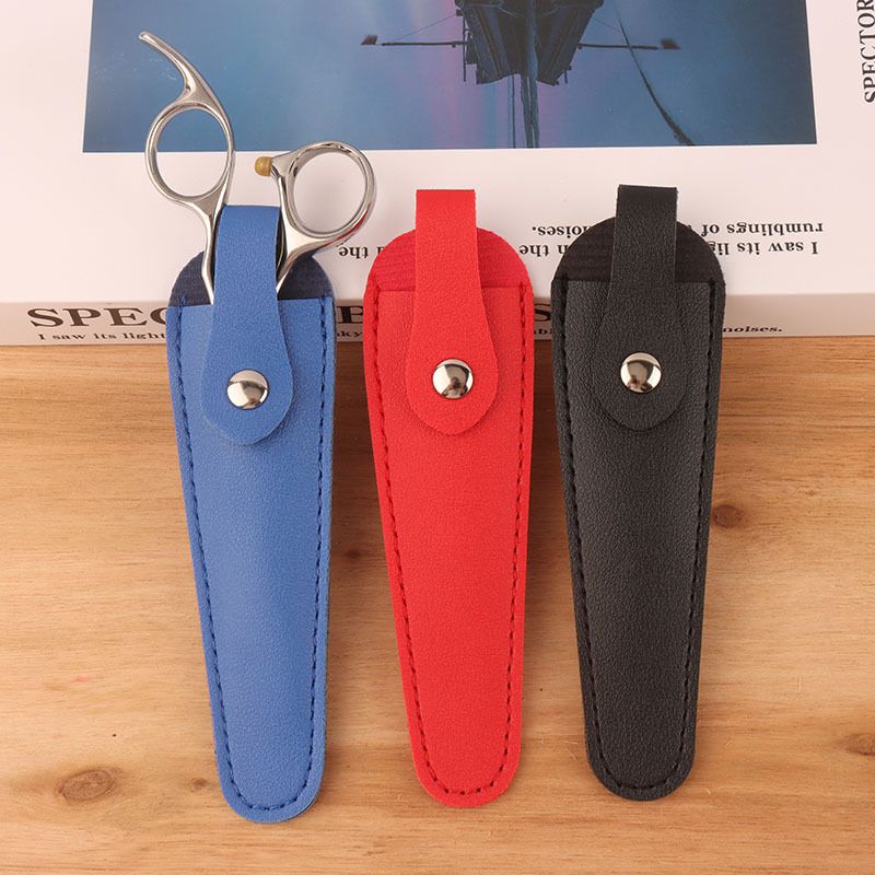 Funktionella väskor fabrik grossist frisörsax skyddande skyddsfodral enstaka saxväska hårsalong barberare husdjurssax specialläderfodral_voghion.com