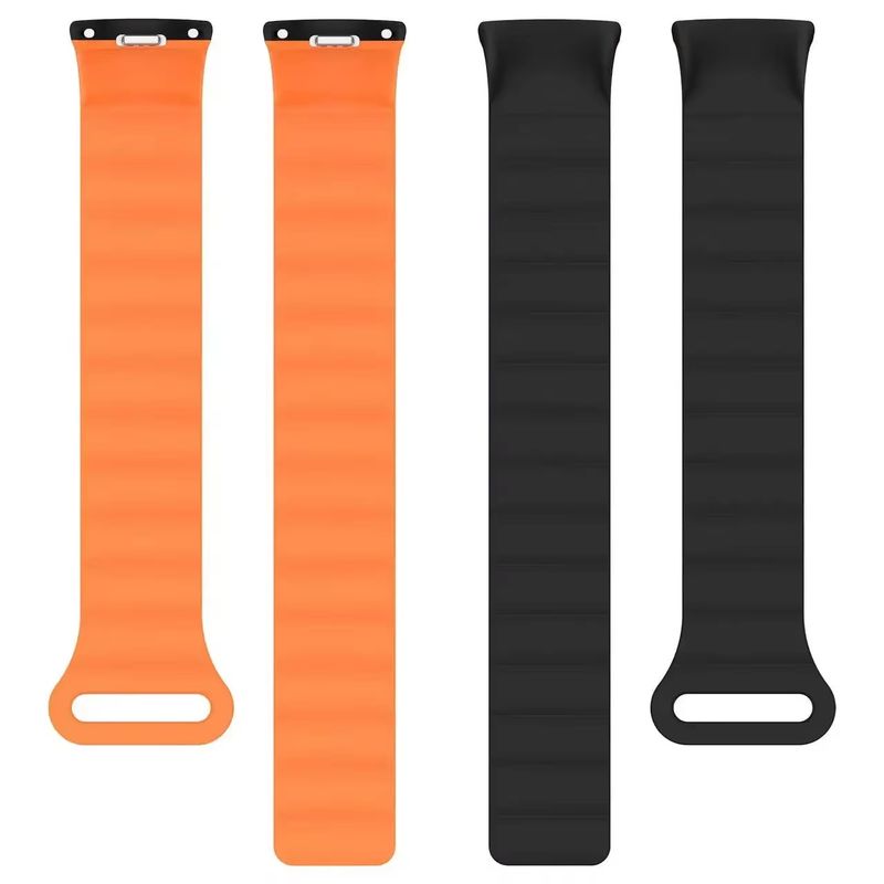 Magnetisches Silikonarmband für Xiaomi Band 9/8, Sport-Loop-Armband, weiches Armband für Xiaomi Miband9, Miband8, Smartband-Zubehör_voghion.com