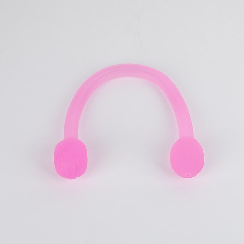 Silikonowe taśmy oporowe dla kobiet do ćwiczeń jogi w domu, fitnessu i treningu pleców, rozciągające, z jednym słowem_voghion.com