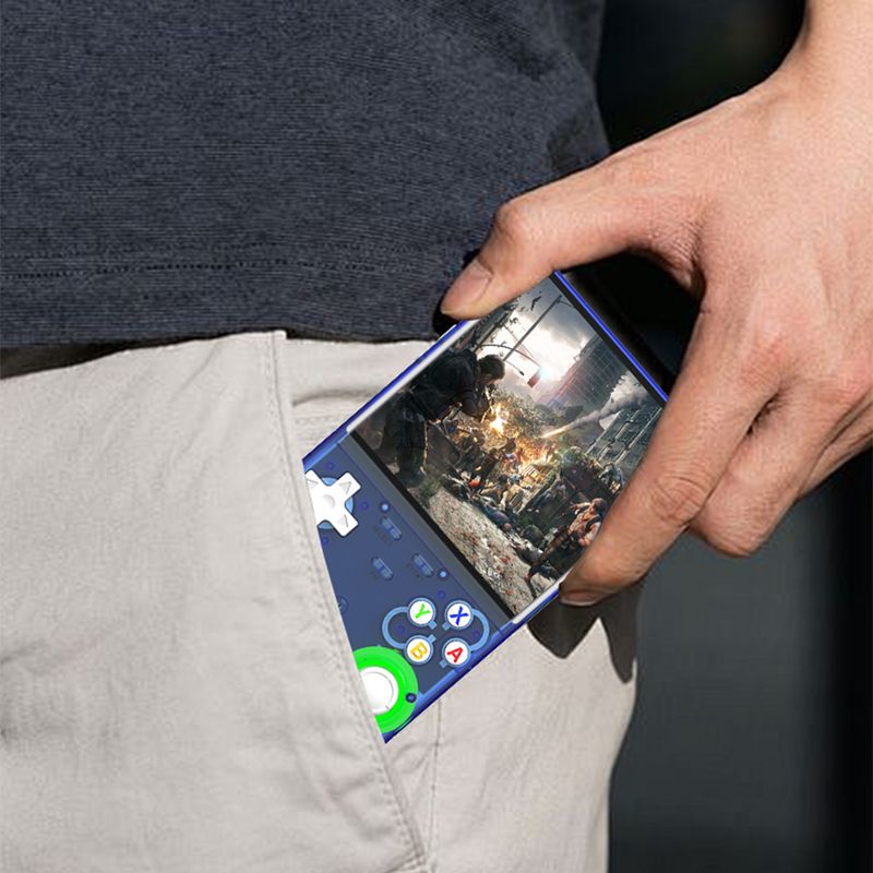 Open Source ULTRA Retro Handheld Gaming Console Linux System 4.0 Inch IPS Screen Portable Mini Pocket R36 Video Game_voghion.com