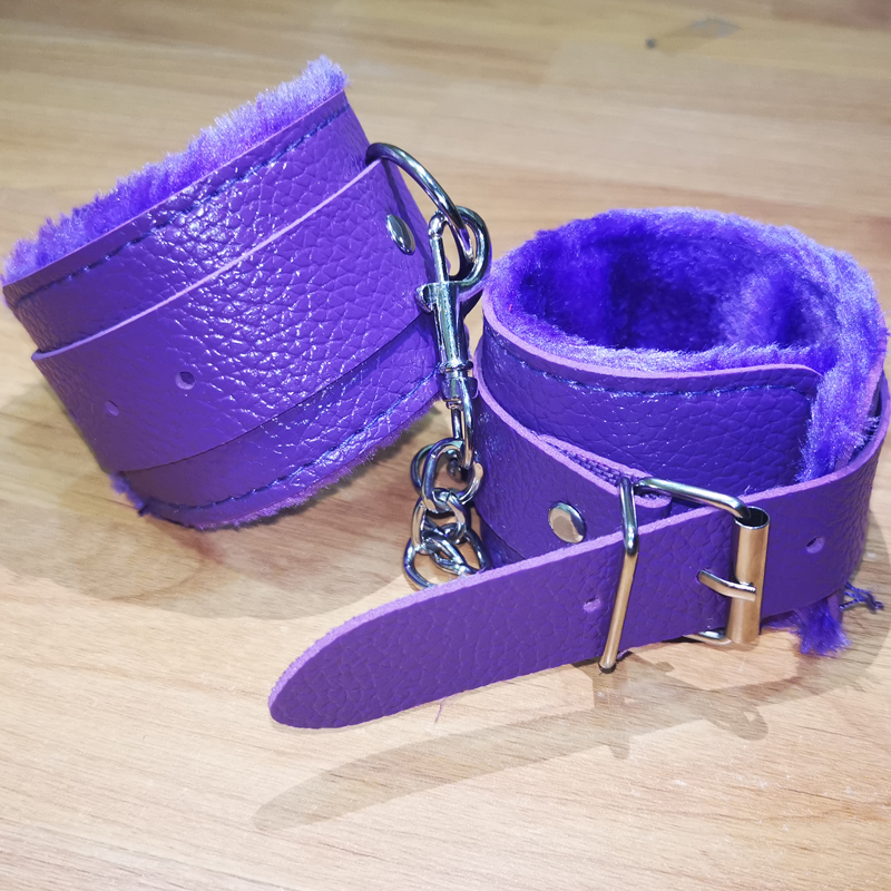 Kajdanki PU Skórzane kajdanki Bondage Narzędzia do odgrywania ról Zabawki erotyczne dla par Gra 4 kolory BDSM Sprzęt do bondage Gejowskie Kobiety Mężczyźni_voghion.com