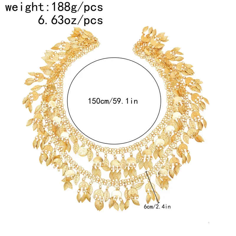 Anelli da naso, borchie, lega afghana, nappe, catene per il corpo, per donne, stile bohémien, etnico, dichiarazione, spalla lunga, zingari, gioielli con ciondoli_voghion.com