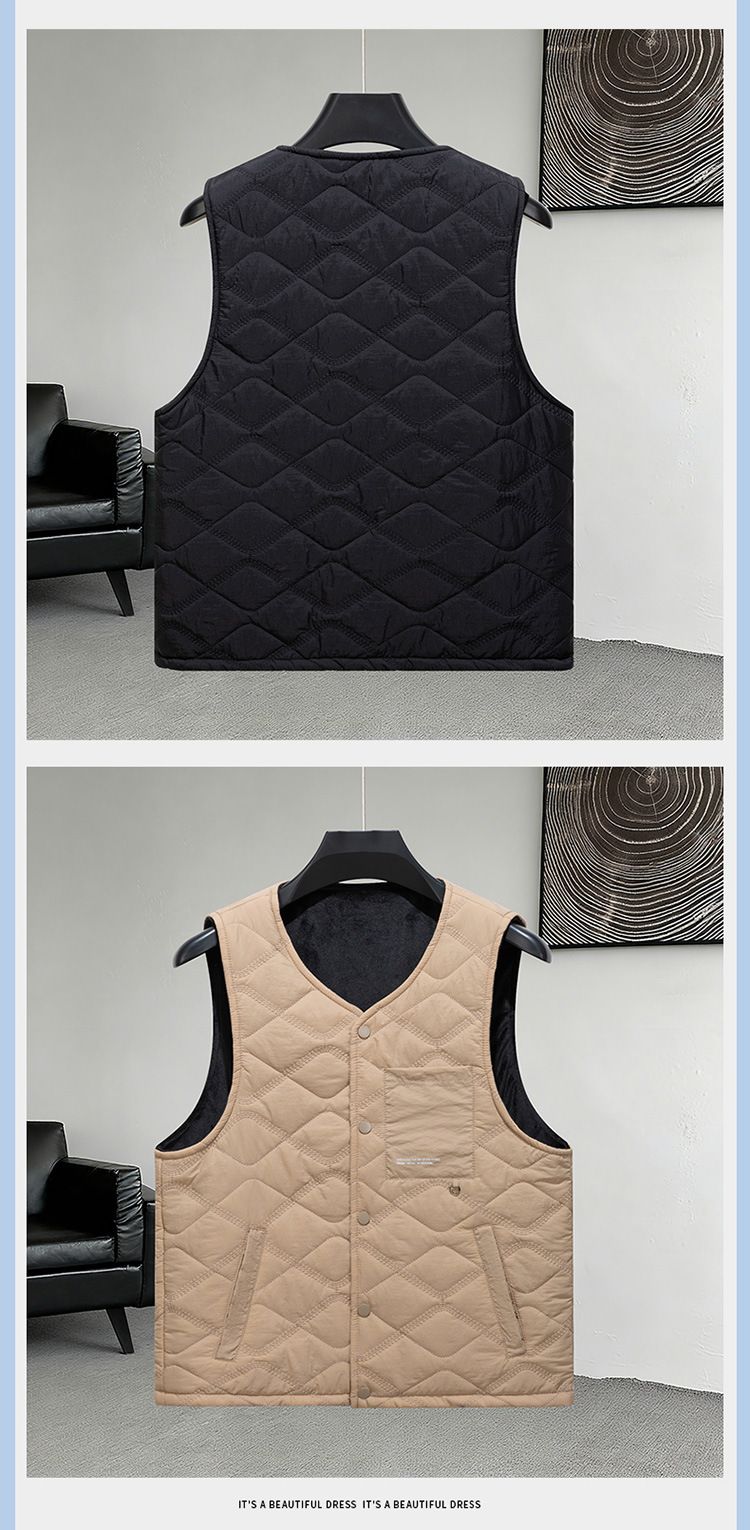 Leichte Steppweste für Herren – Slim Fit-Schichtstück für Freizeit- und Arbeitskleidung_voghion.com