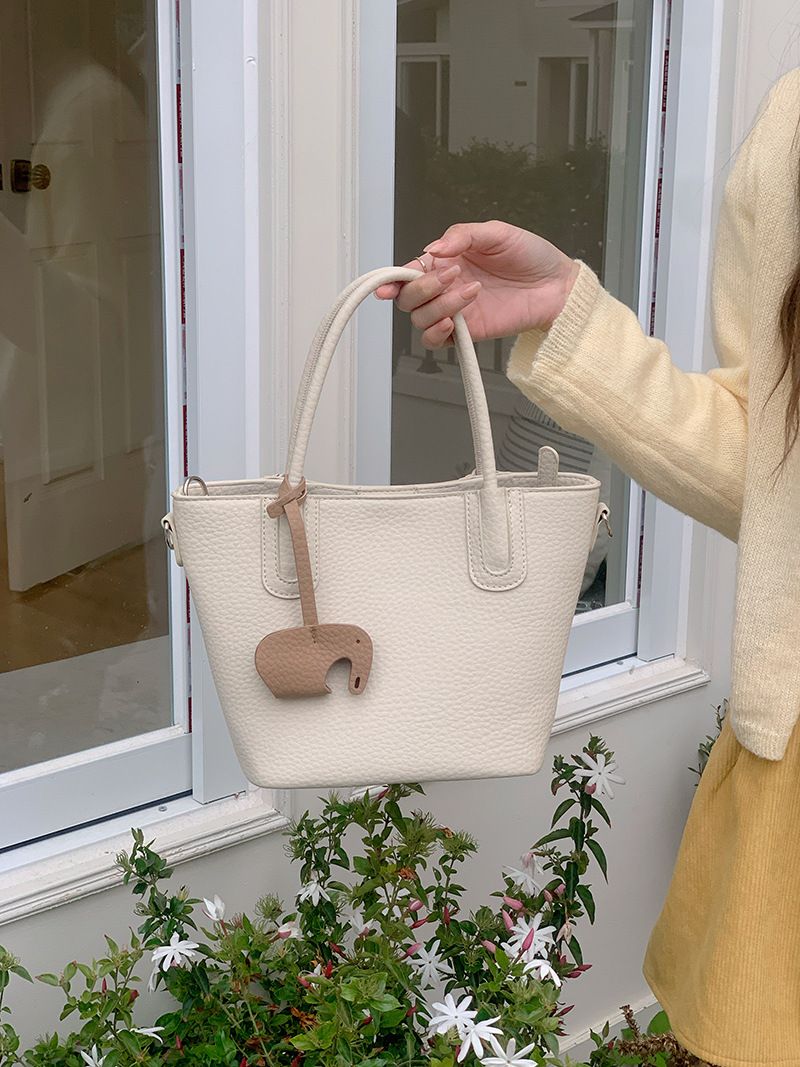 Women's Bucket Bag High Quality Large Capacity Bucket Bag Women's Senior Lazy Commuting Shoulder Crossbody Bag_voghion.com