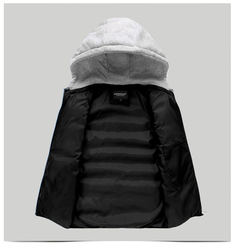 Chaleco acolchado unisex sin mangas con cremallera, ideal para el invierno | Corte extragrande con cuello alto (L-6XL)_voghion.com