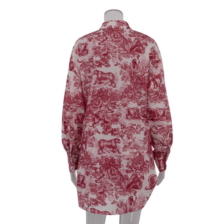 Abbigliamento da donna, nuovo stile retrò, camicia, bretelle, pantaloncini, abito, stampa a inchiostro, moda, tre pezzi_voghion.com