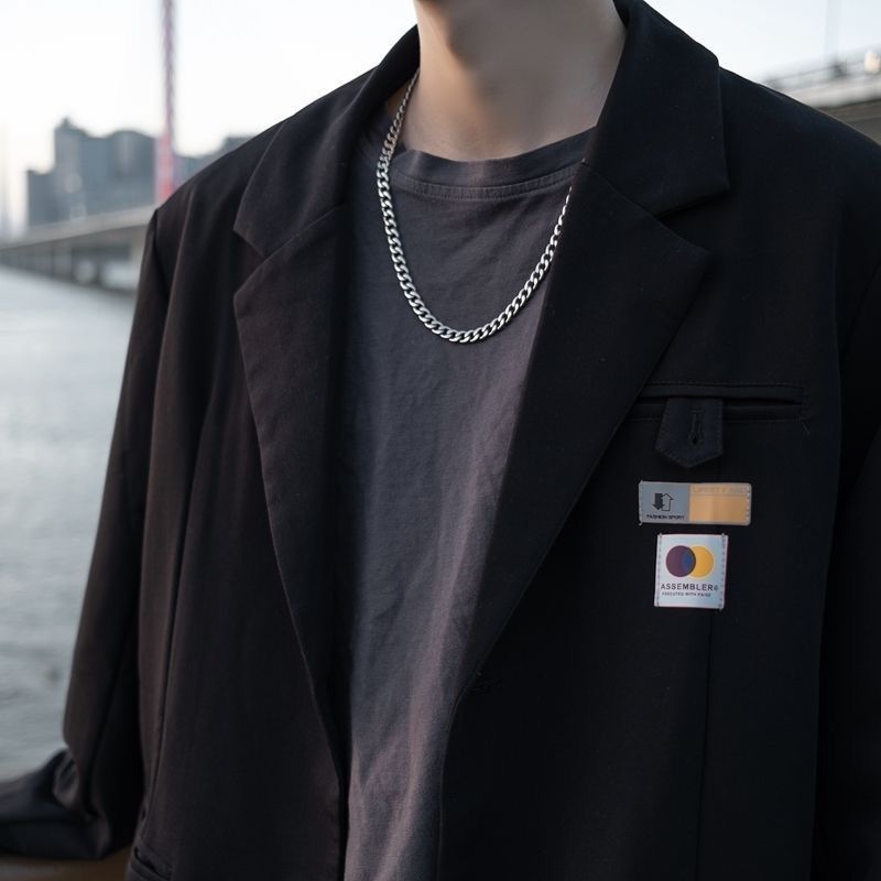 Collier tendance et cool pour hommes, style coréen, personnalité cubaine, pour femmes, couple, hip-hop, clubbing, chaîne de clavicule, accessoires_voghion.com