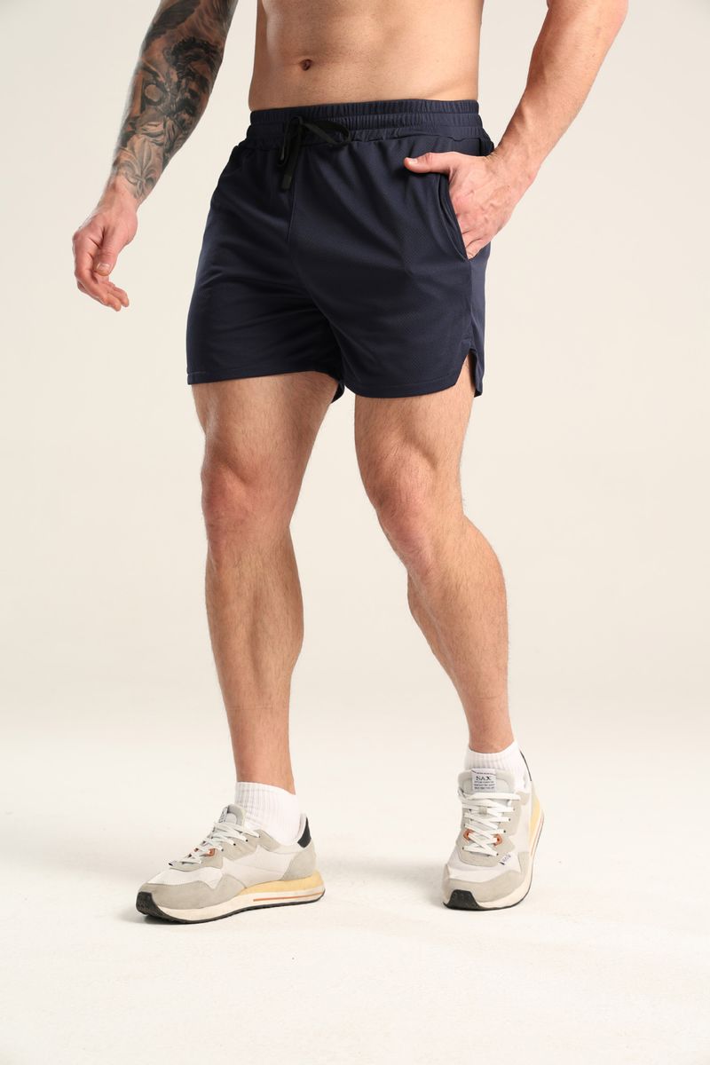 Men's Quick-Dry Athletic Shorts With Zippered Pockets – Gym Basketball & Beach Running Shorts (Lightweight Breathable)_voghion.com
