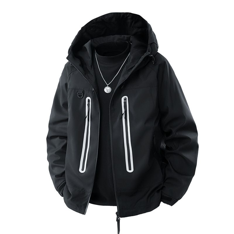 2025 Spring And Autumn New Brand Trendy Casual Men's Windproof Waterproof Jacket Coat_voghion.com