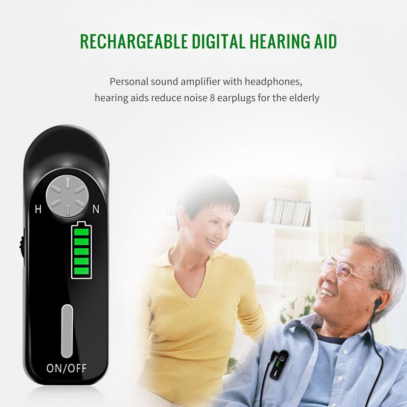Nuovo amplificatore audio universale per auricolari USB per anziani_voghion.com