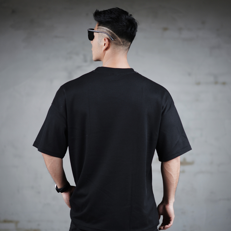 Spring/Summer Men's Sports, Running, Exercise, Fitness, Loose Solid Color Smooth Plate Oversize Drop Shoulder Quick Dry_voghion.com