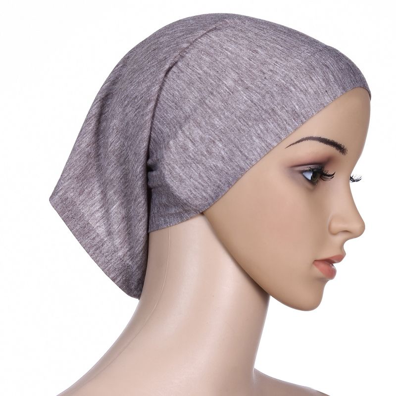 Unisex cap-skjerf dekket med mercerisert bomullsstoff_voghion.com