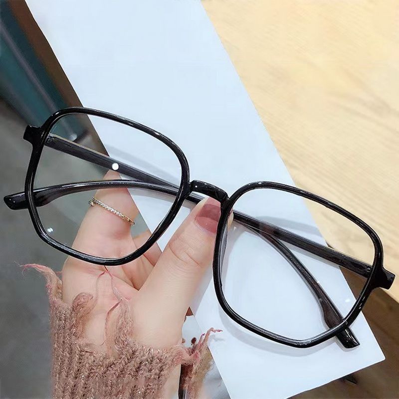 Occhiali da gioco per computer quadrati anti luce blu retrò alla moda con montatura trasparente da uomo e da donna_voghion.com