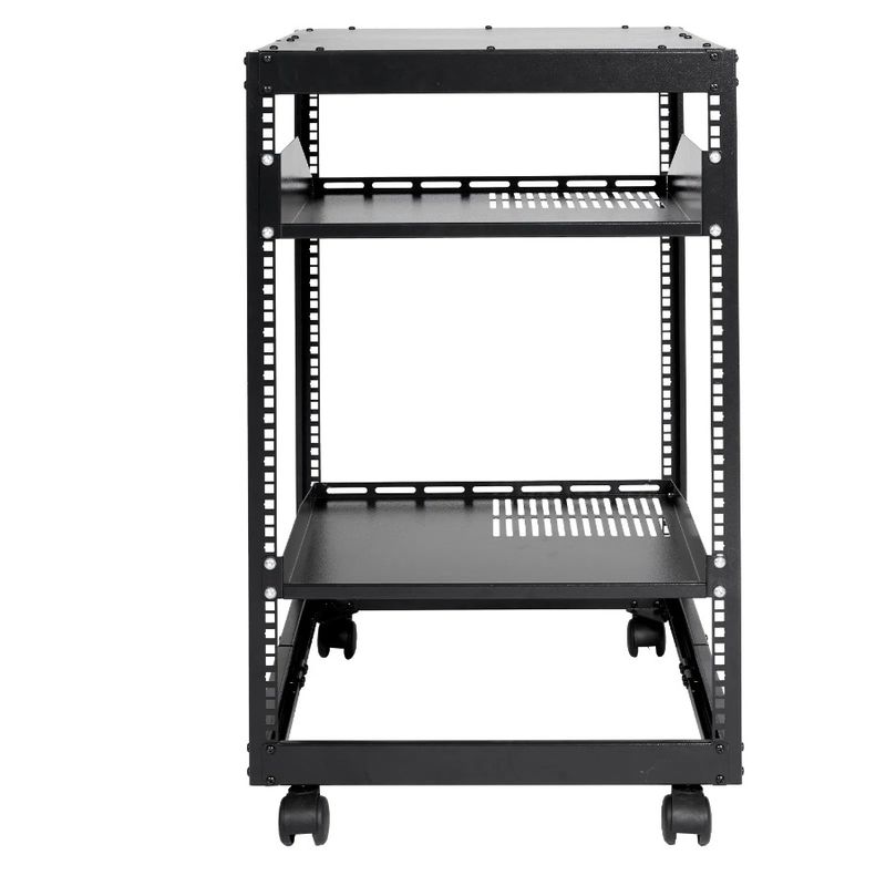 Telaio rack aperto regolabile per server rack o 4 rack con montaggio a parete per rete 15U 23''40'' AV_voghion.com
