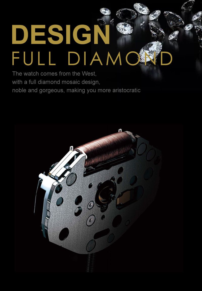 Women's Elegant Diamond Quartz Watch With Sparkling Crystal Bezel, Waterproof Stainless Steel Band, Fashionable Minimalist Design For Daily Wear_voghion.com
